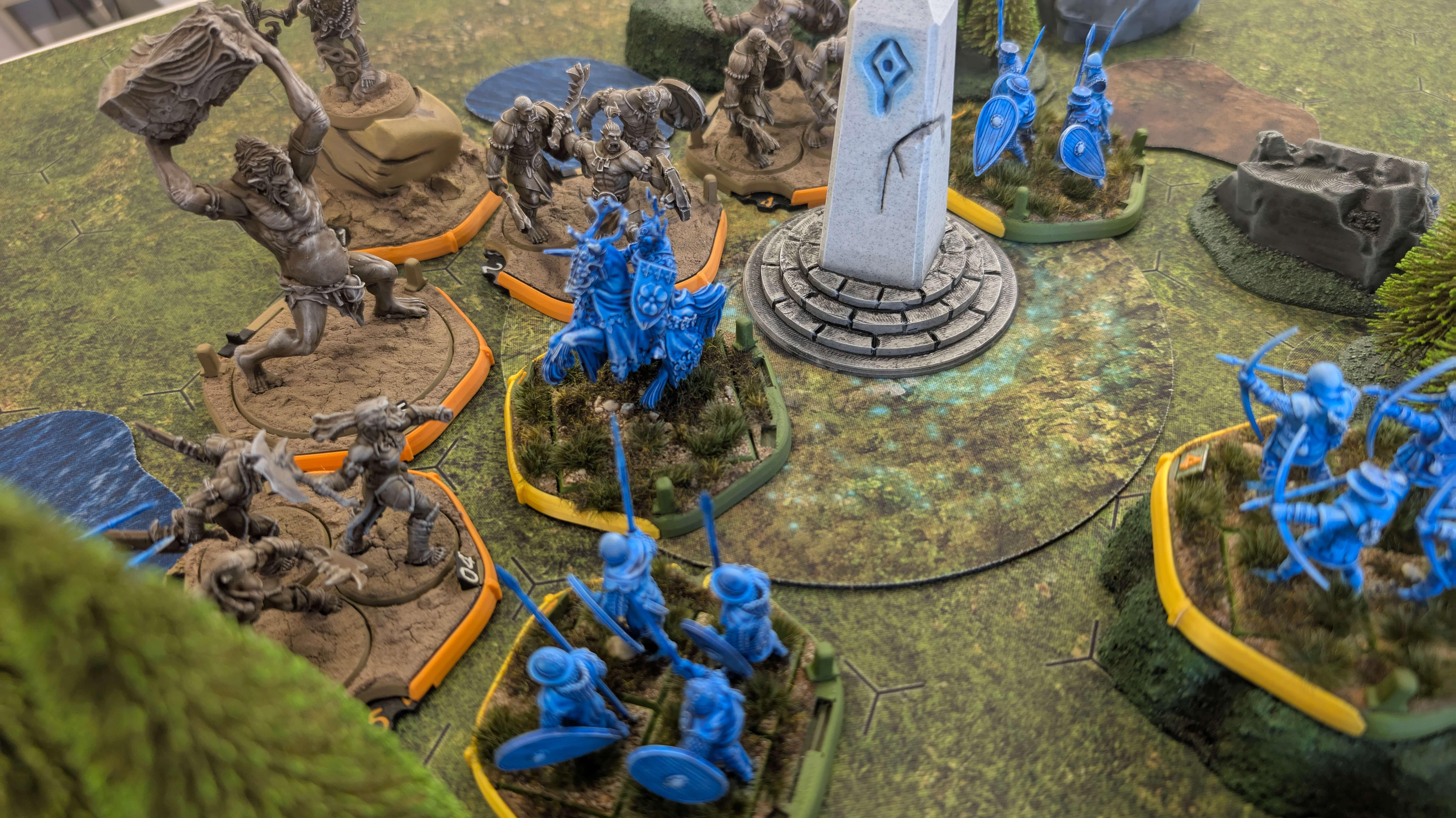 Detailed wargaming miniatures